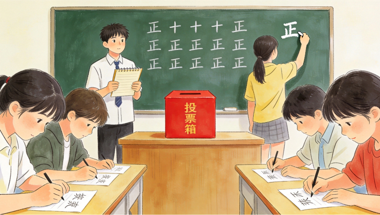 投票评选